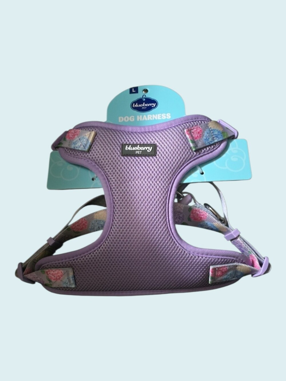 Lavender Mesh Dog Harness Large Pet Dog Size Large